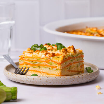 Πρωτεϊνική Ομελέτα Φούρνου με Κολοκυθάκια & Γλυκοπατάτα