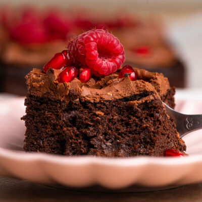 Yγιεινά Brownies με Μους από Σοκολάτα και Cottage Cheese (με πουρέ μήλου)