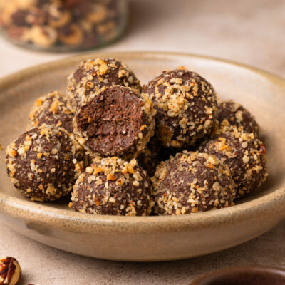 Σοκολατένια Τρουφάκια από Cottage, Βρώμη και Φουντούκια